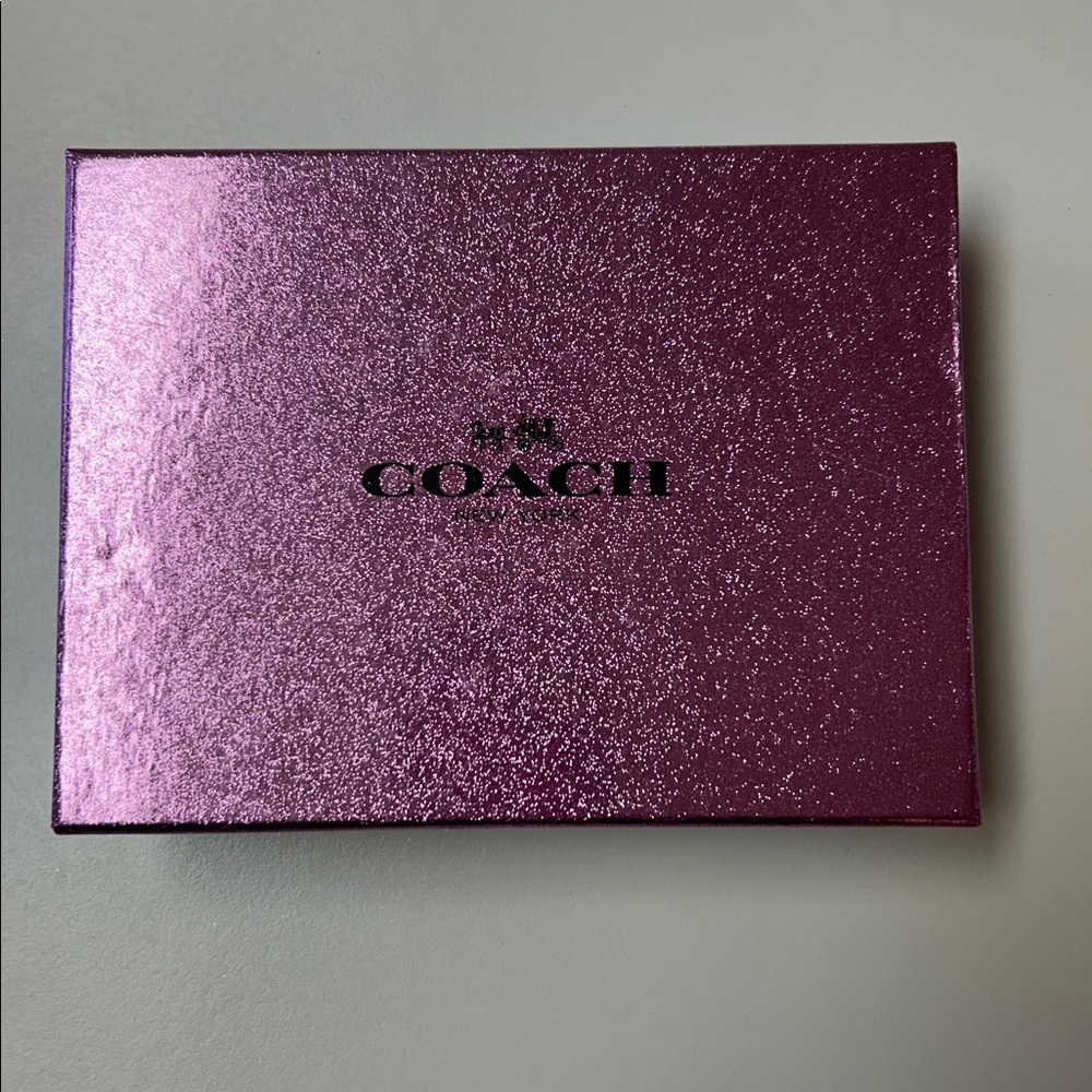 Coach Shimmering Pink Gift Box